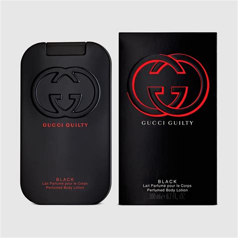 gucci guilty black lotion|gucci guilty body lotion.